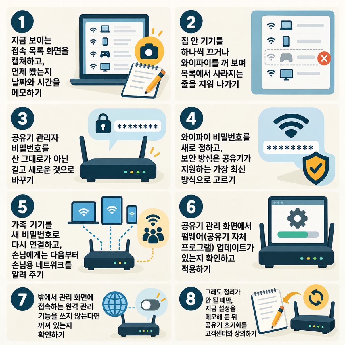 막는 순서는 이렇게 한 단계씩 — 방법은 간단해요.